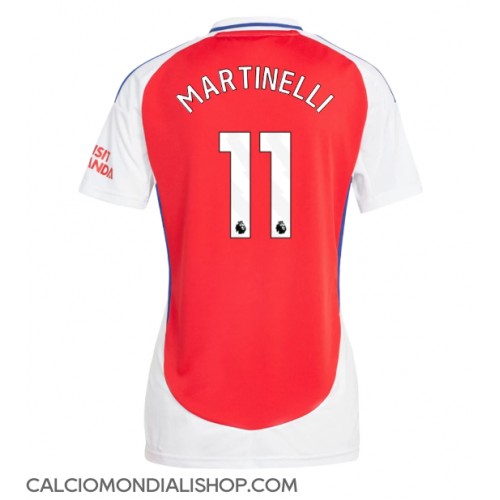 Maglie da calcio Arsenal Gabriel Martinelli #11 Prima Maglia Femminile 2024-25 Manica Corta